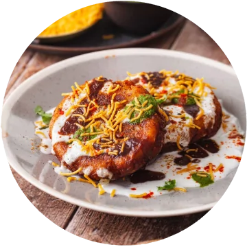 Aloo Tikki Chaat